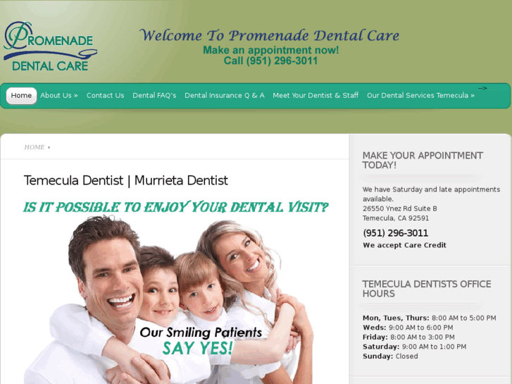 www.promenadedentalcare.net