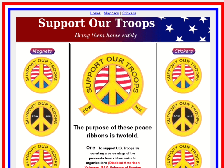 www.yellowpeaceribbons.com