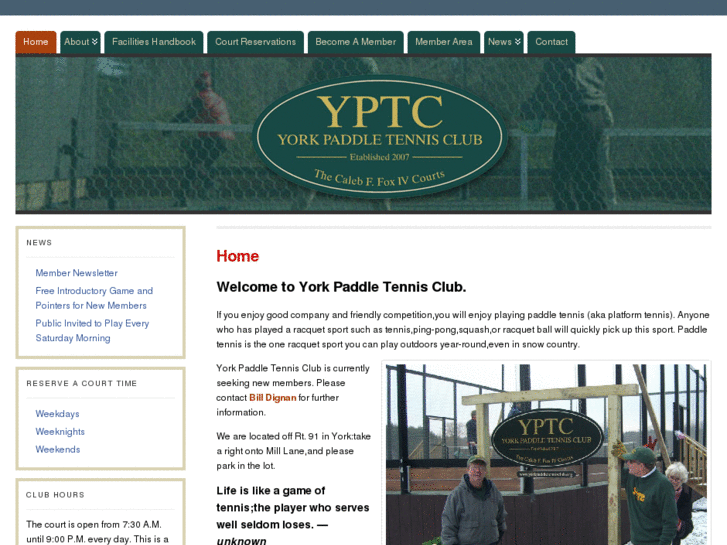 www.yorkpaddletennisclub.org