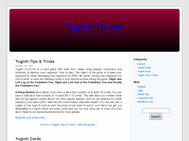 www.yugiohtrainer.com