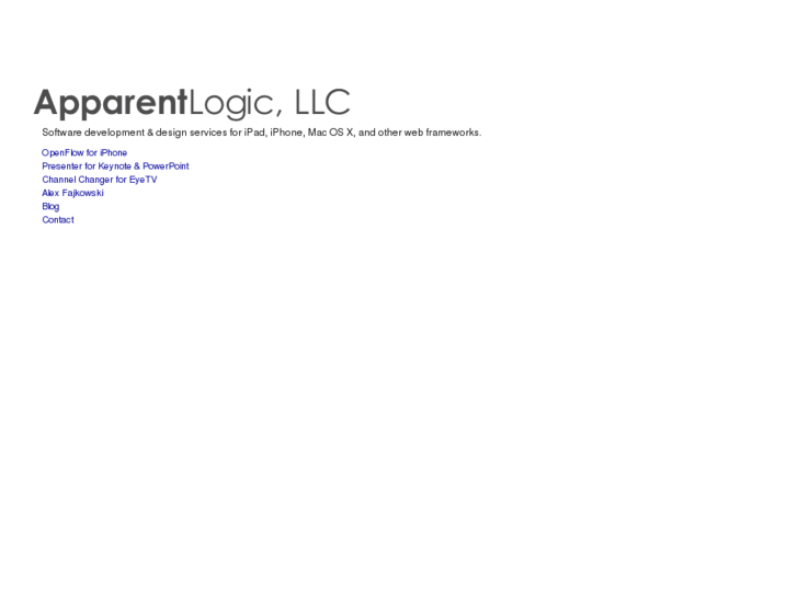 www.apparentlogic.net