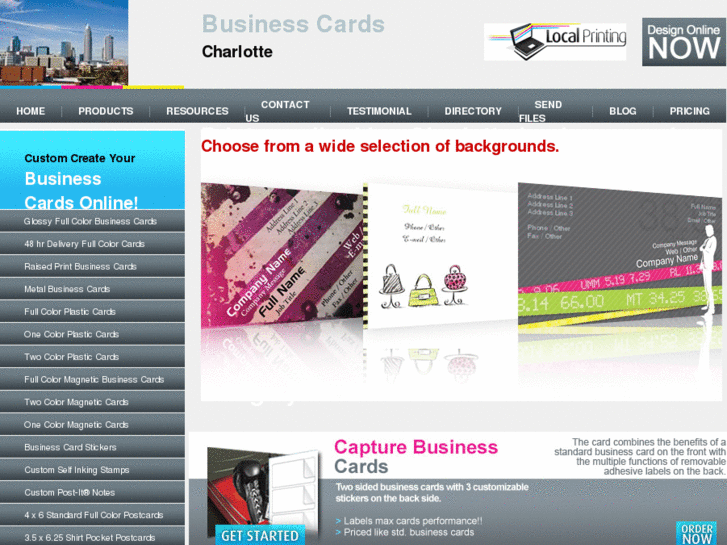 www.businesscardscharlotte.com