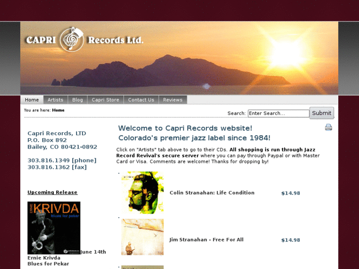 www.caprirecords.com