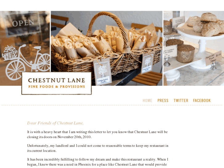 www.chestnutlanecafe.com