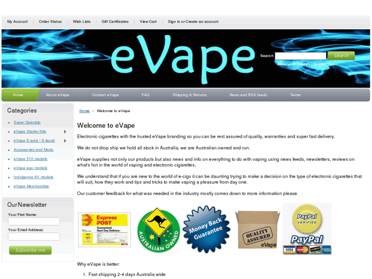 www.evape.com.au