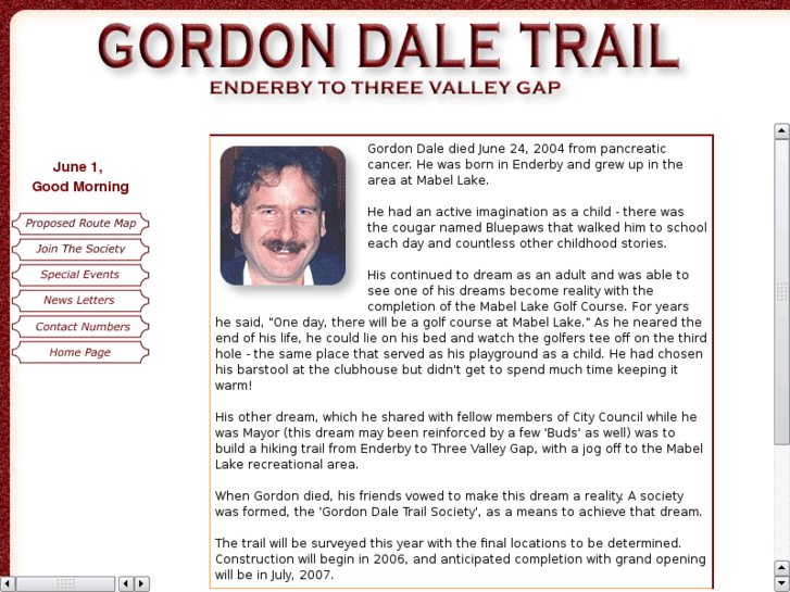 www.gordondaletrail.com