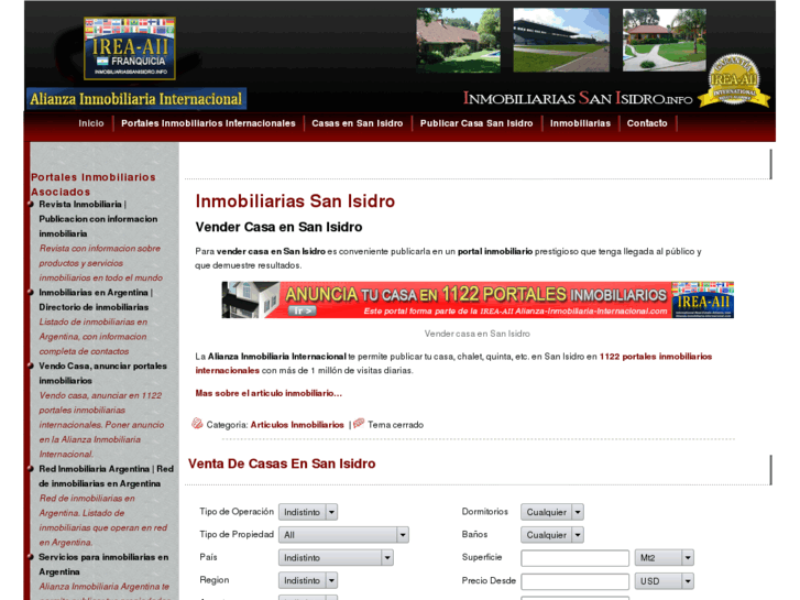 www.inmobiliariassanisidro.info
