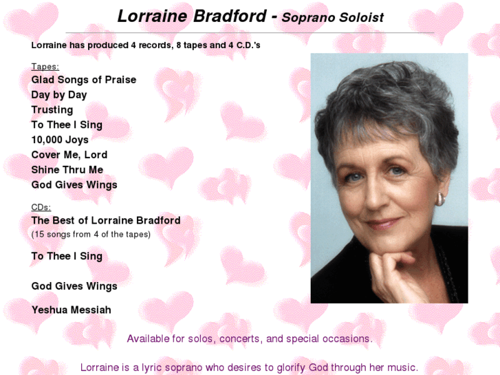 www.lorrainebradford.com