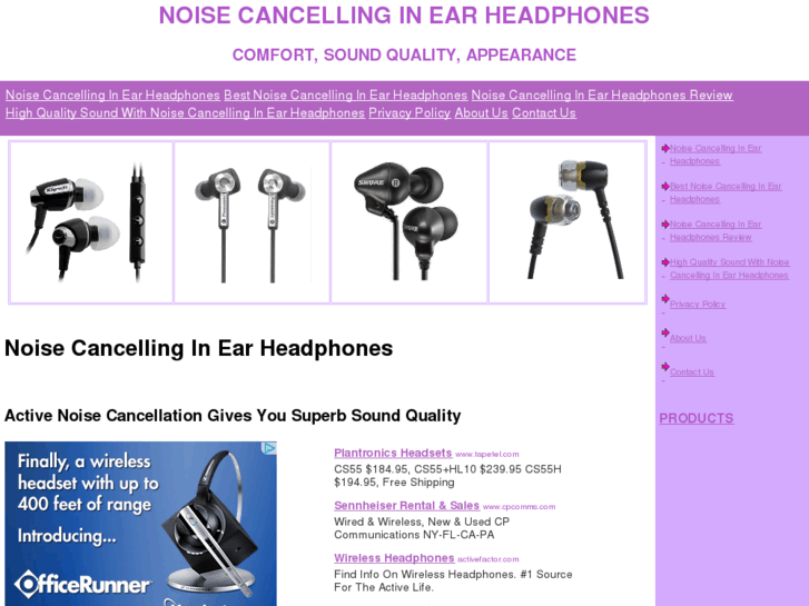 www.noisecancellinginearheadphones.net