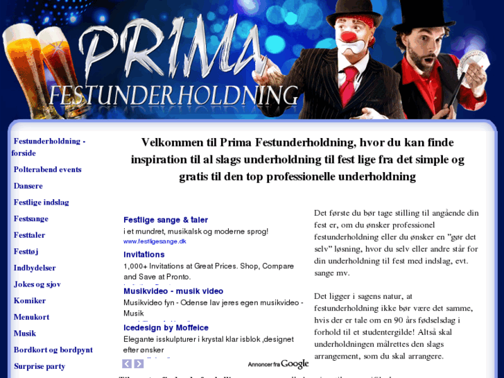 www.primafestunderholdning.dk