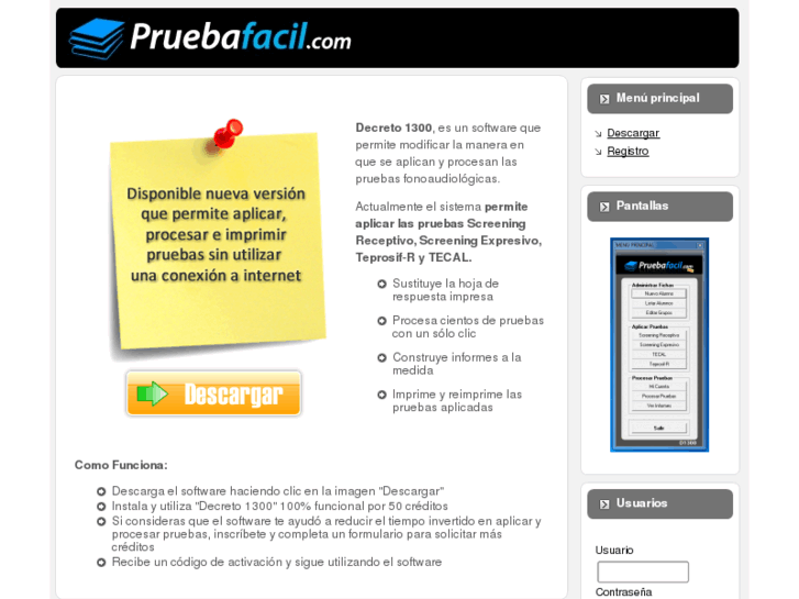 www.pruebafacil.com