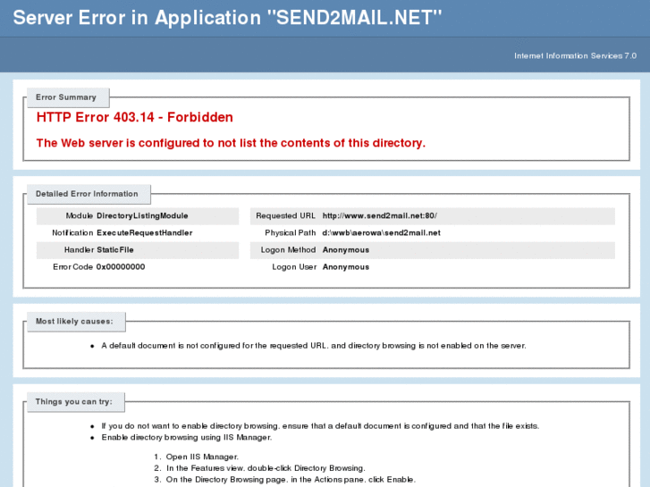 www.send2mail.net