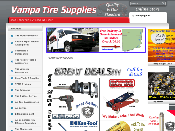 www.vampatiresupplies.com