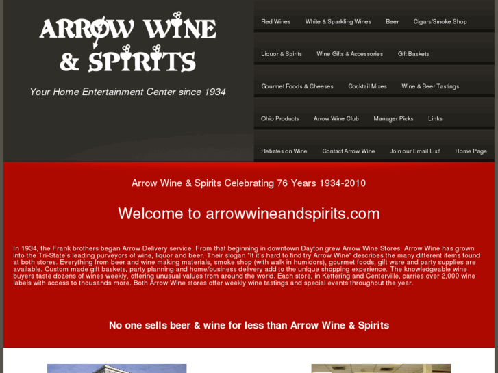 www.arrowwineandspirits.com