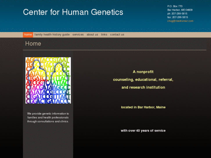 www.centerforhumangenetics.org