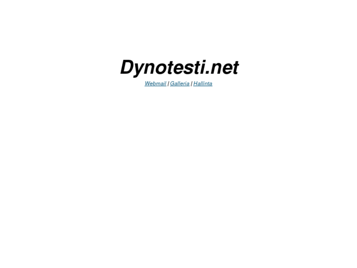 www.dynotesti.net