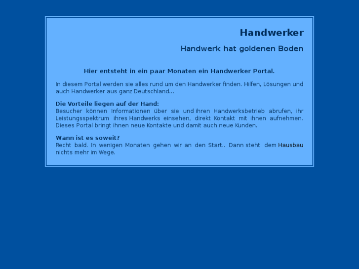 www.handwerker.biz