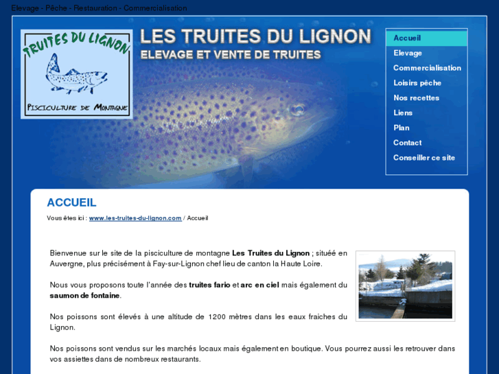 www.les-truites-du-lignon.com