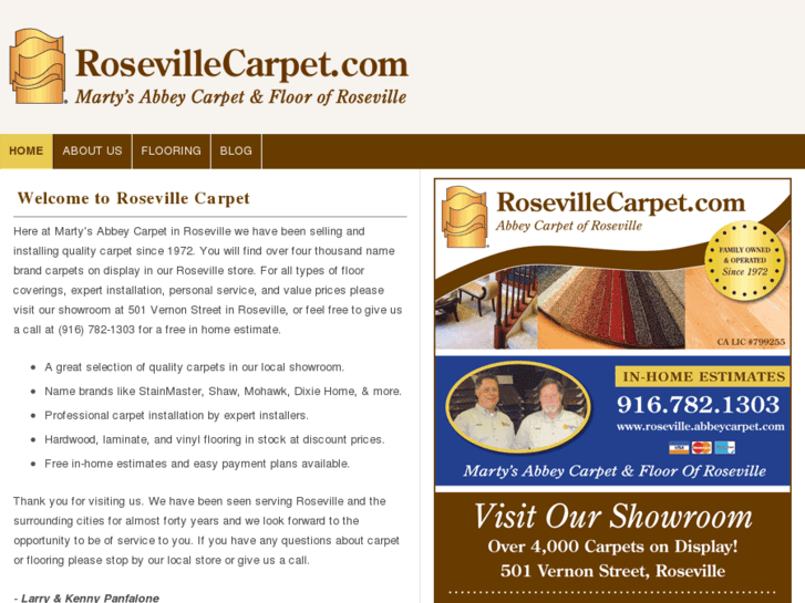 www.rosevillecarpet.com