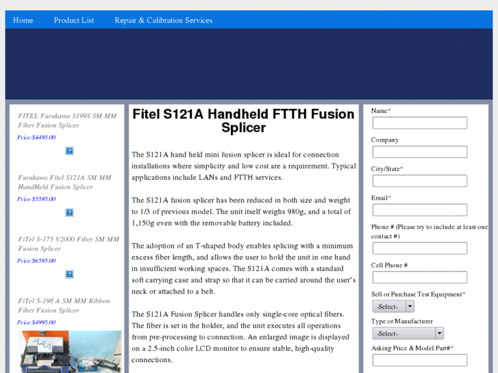 www.s121ahandheldfttxfusionsplicer.com