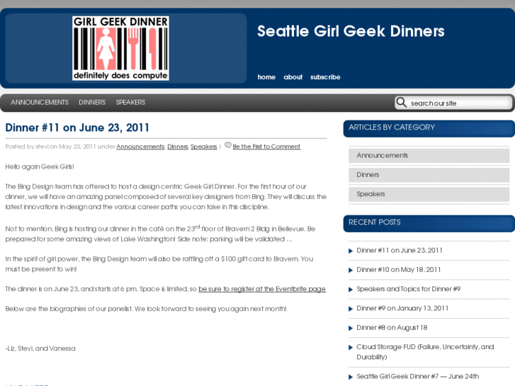www.seattlegirlgeekdinners.com