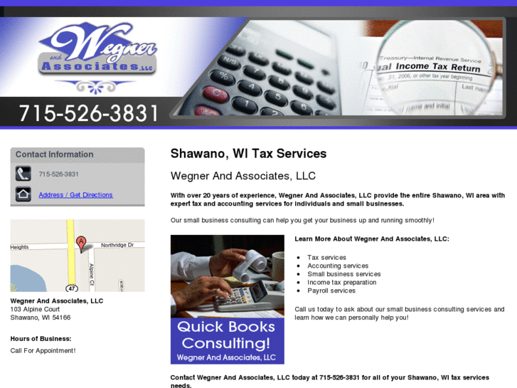 www.taxprepcpashawano.com