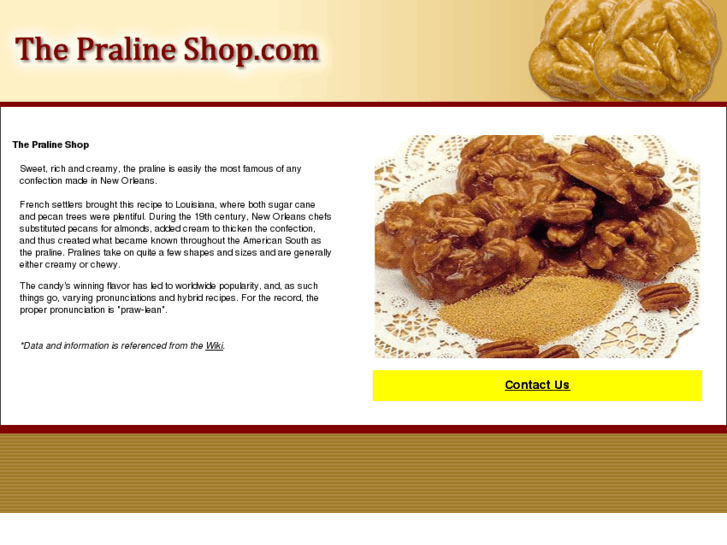 www.thepralineshop.com