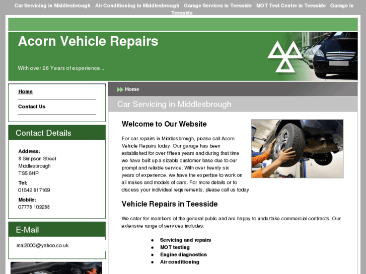 www.acornvehiclerepairs.net