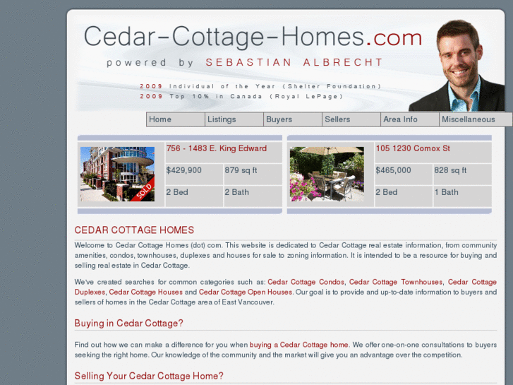 www.cedar-cottage-homes.com