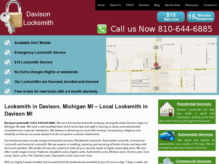 www.davison810locksmith.com