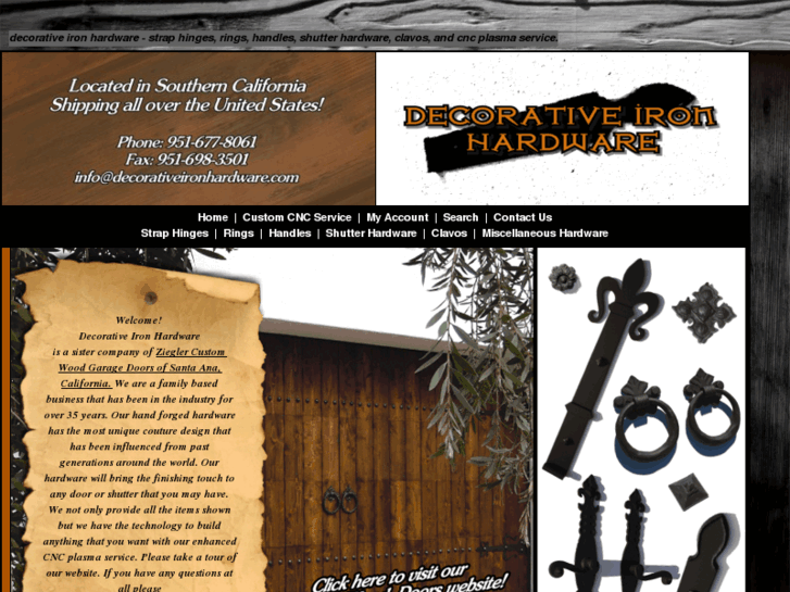 www.decorativeironhardware.com