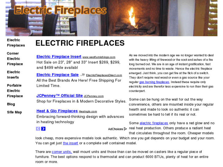 www.electricfireplaces.info