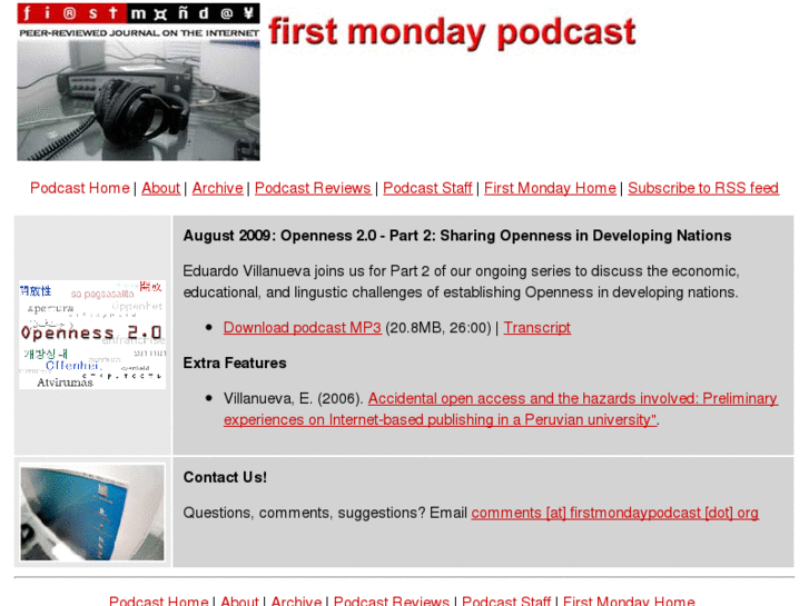 www.firstmondaypodcast.org