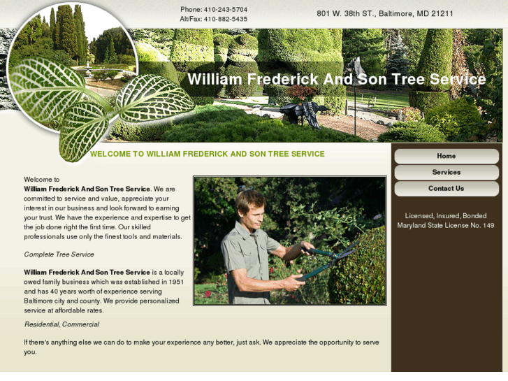 www.frederickandsontreeservice.com