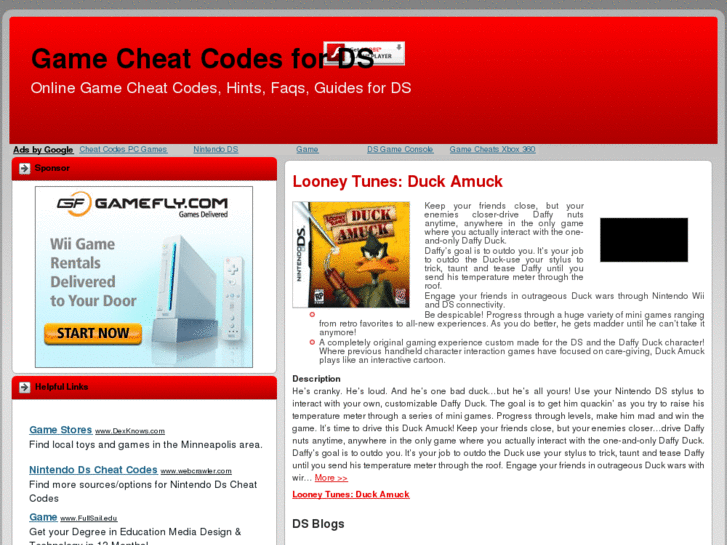 www.gamecheatcodesfords.com