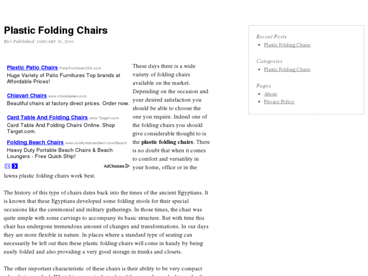 www.plasticfoldingchairs.net