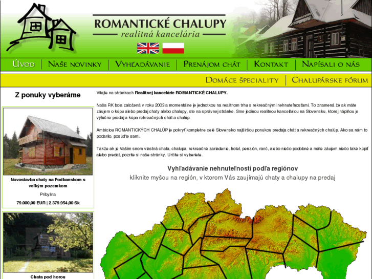 www.romantickechalupy.sk