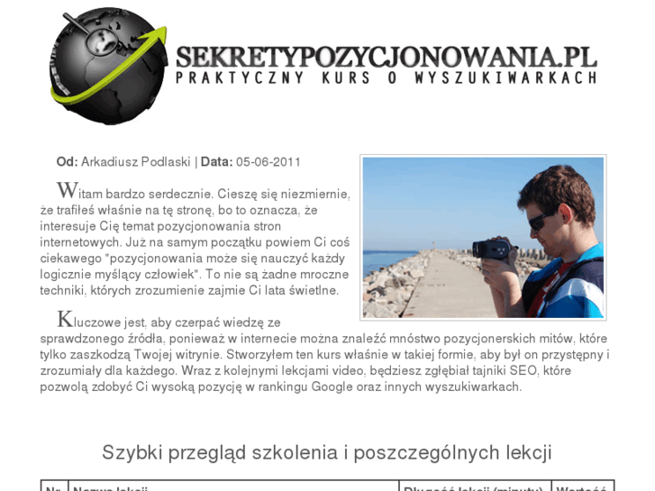 www.sekretypozycjonowania.pl