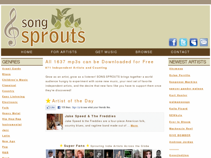 www.songsprout.com