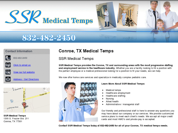 www.ssrmedicaltemps.com