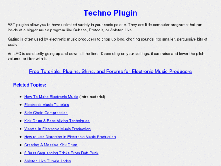 www.technoplugin.com