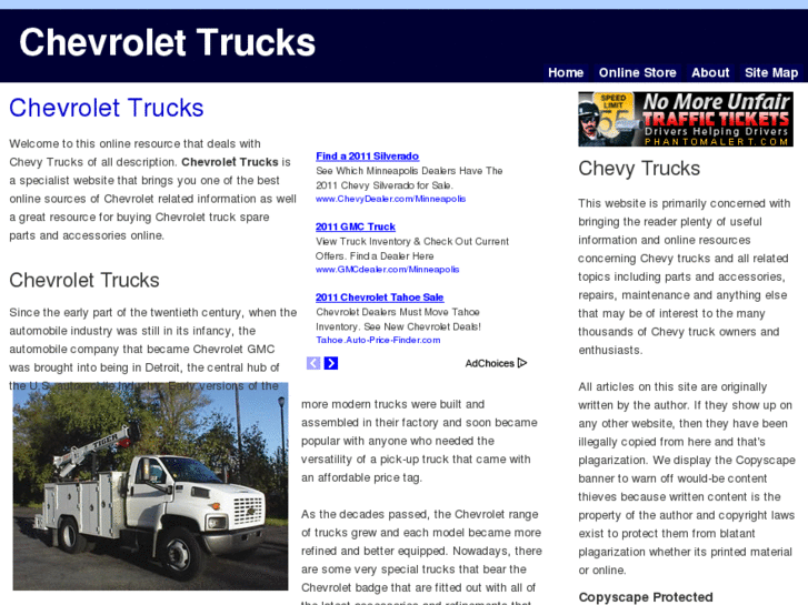 www.chevrolettrucksonline.com