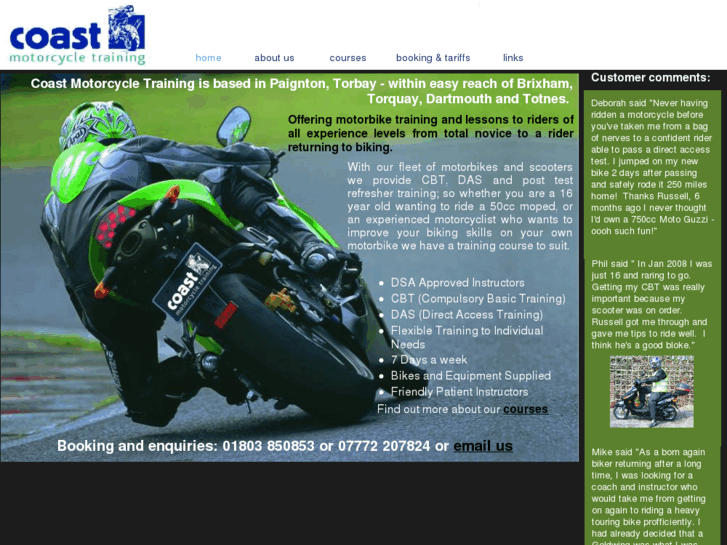 www.coastmotorcycletraining.com