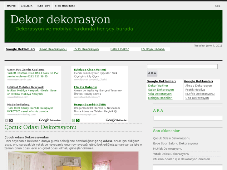 www.dekordekorasyon.com