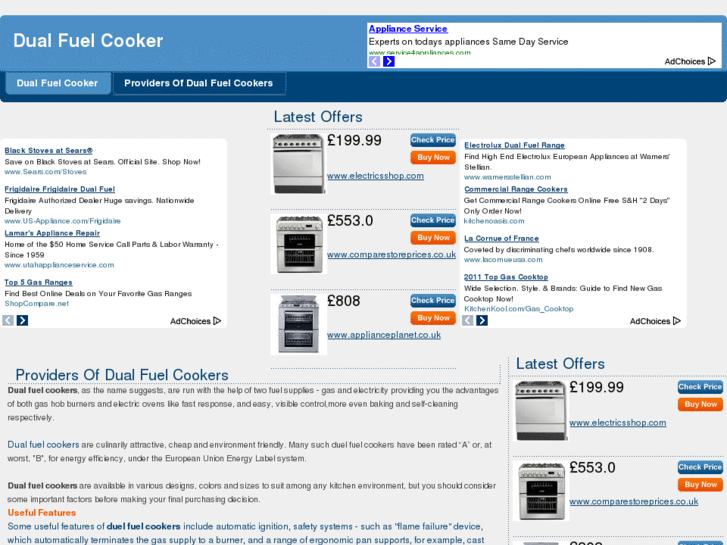 www.dualfuelcooker.org.uk