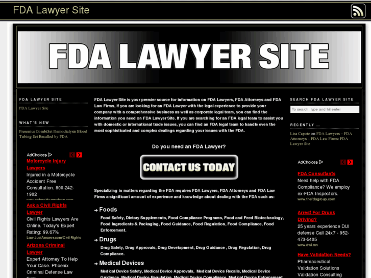 www.fdalawyersite.com