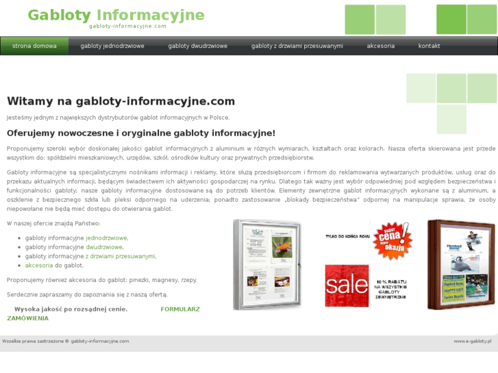 www.gabloty-informacyjne.com