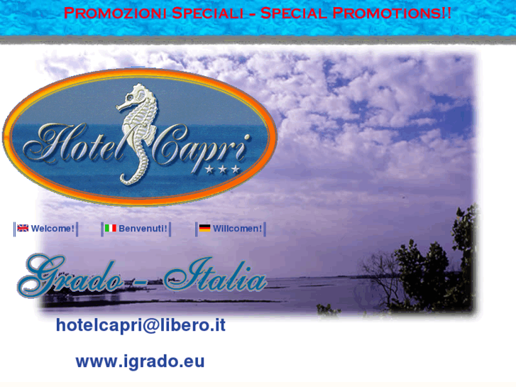 www.hotelcaprigrado.it