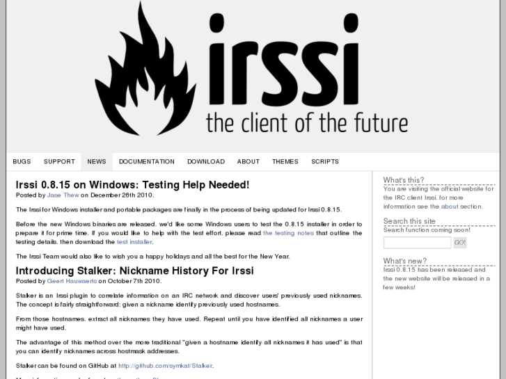 www.irssi.org