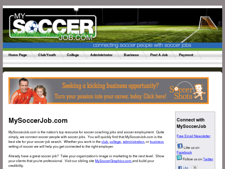 www.mysoccerjob.com